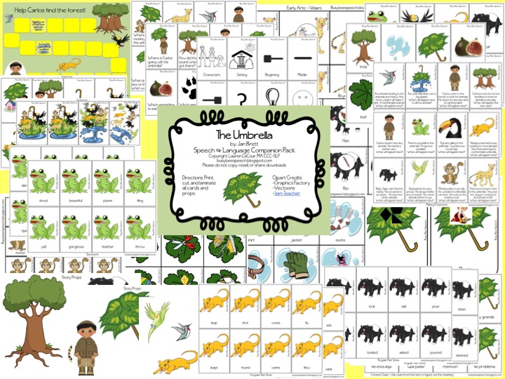 The Umbrella: Speech & Language Packet