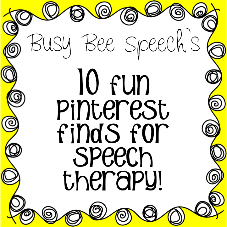 10 Fun Pinterest Finds for Speech