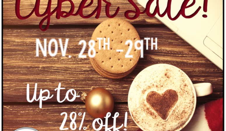 Cyber Monday Sale & Giveaway!