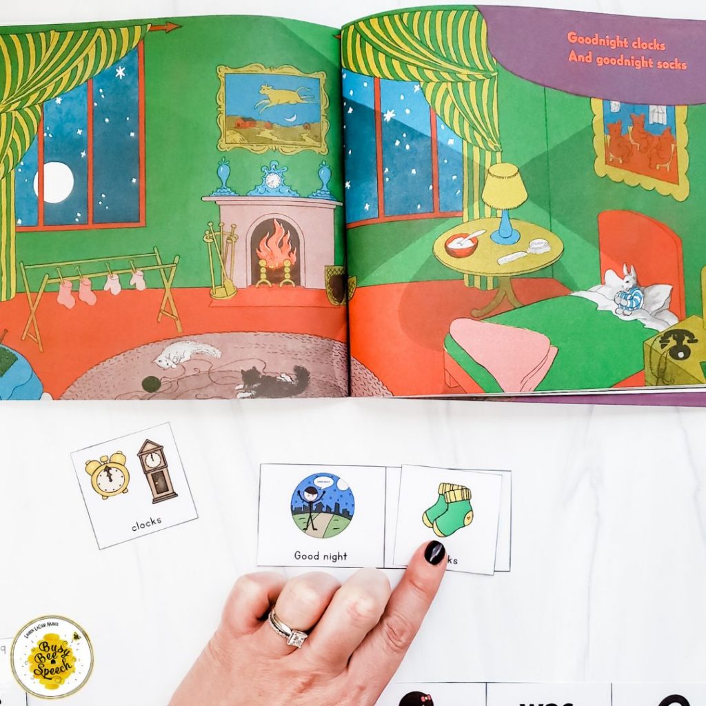 Goodnight moon visual prompts