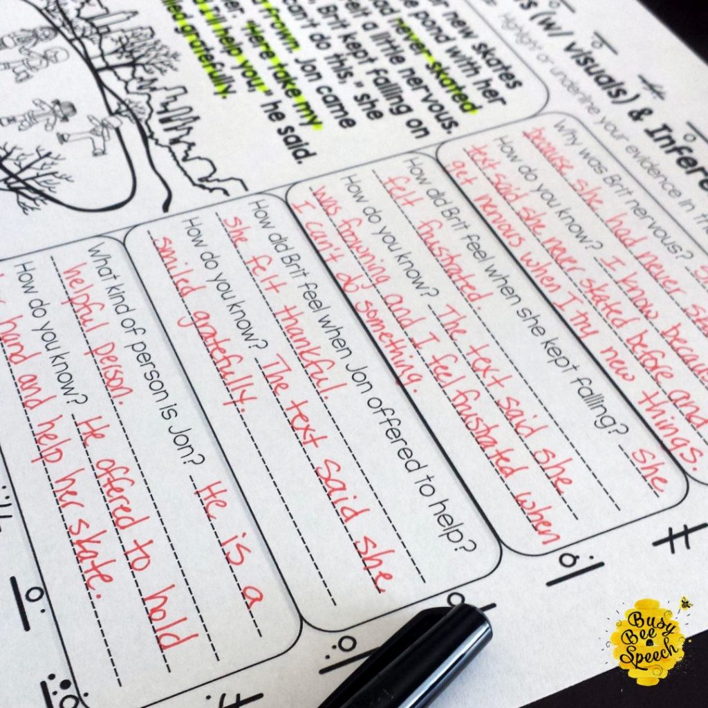 scaffolded speech therapy resources