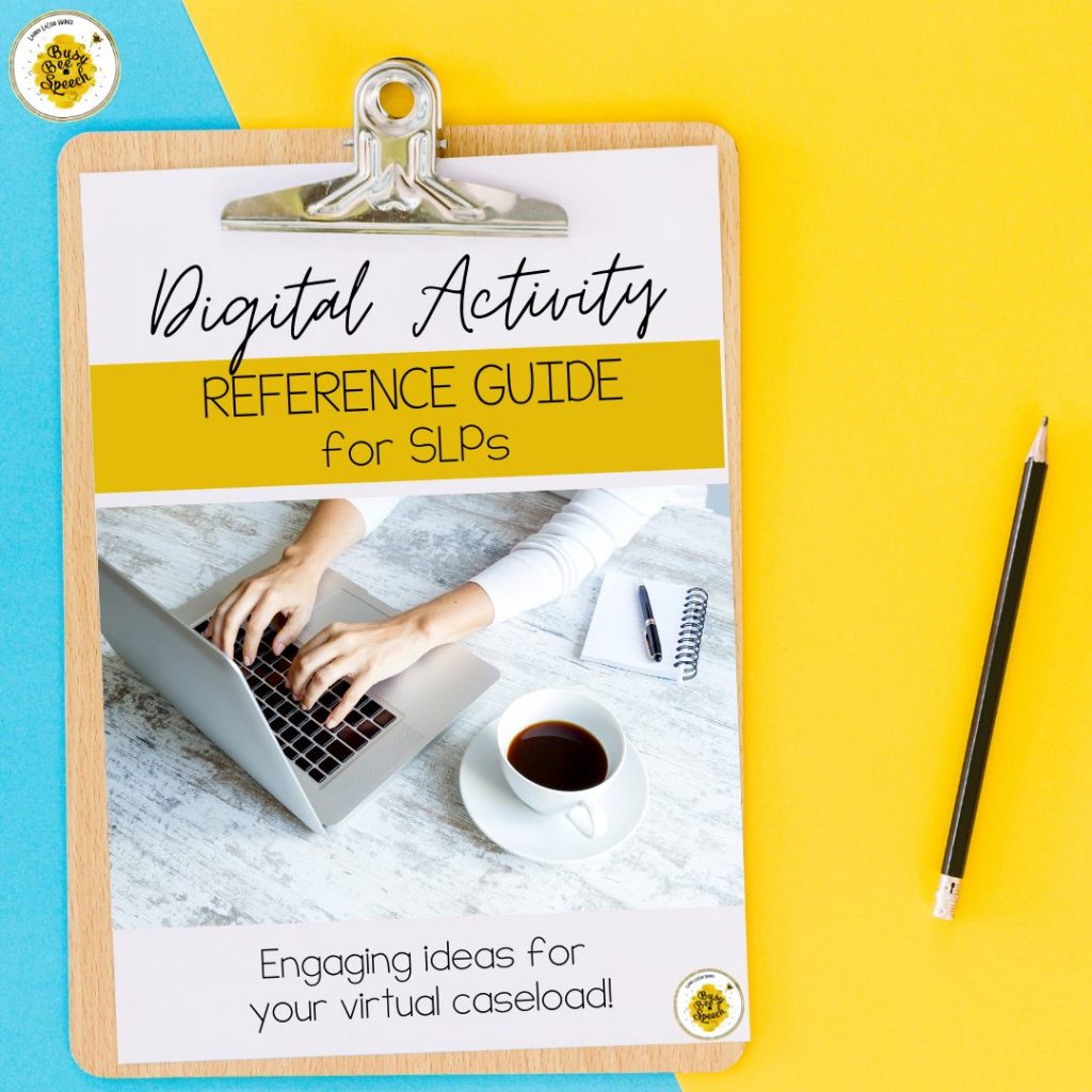 Digital activity guide for keeping students engaged