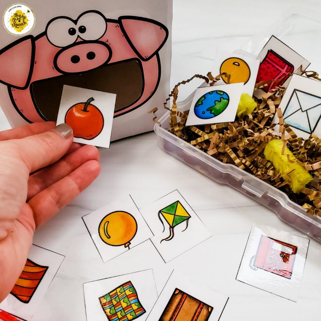 farm unit sensory bin