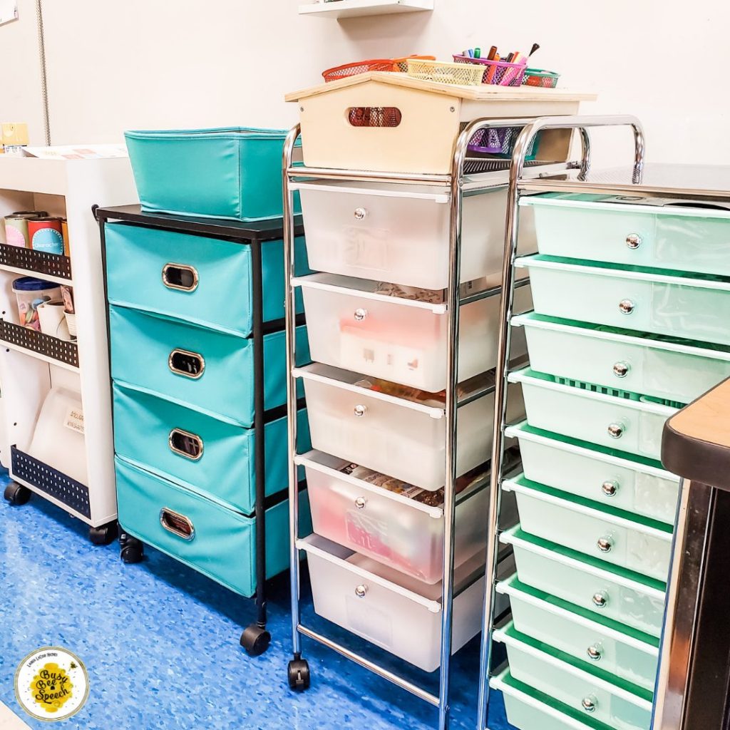 File drawers for classrooms