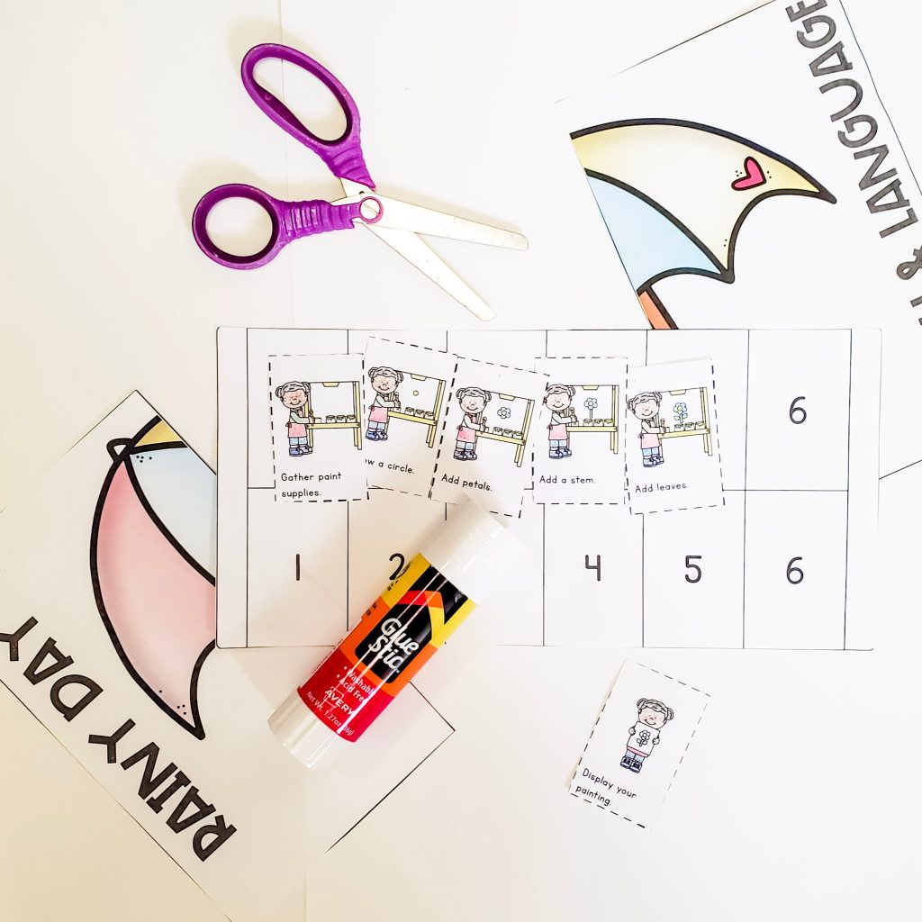 spring speech therapy craft ideas