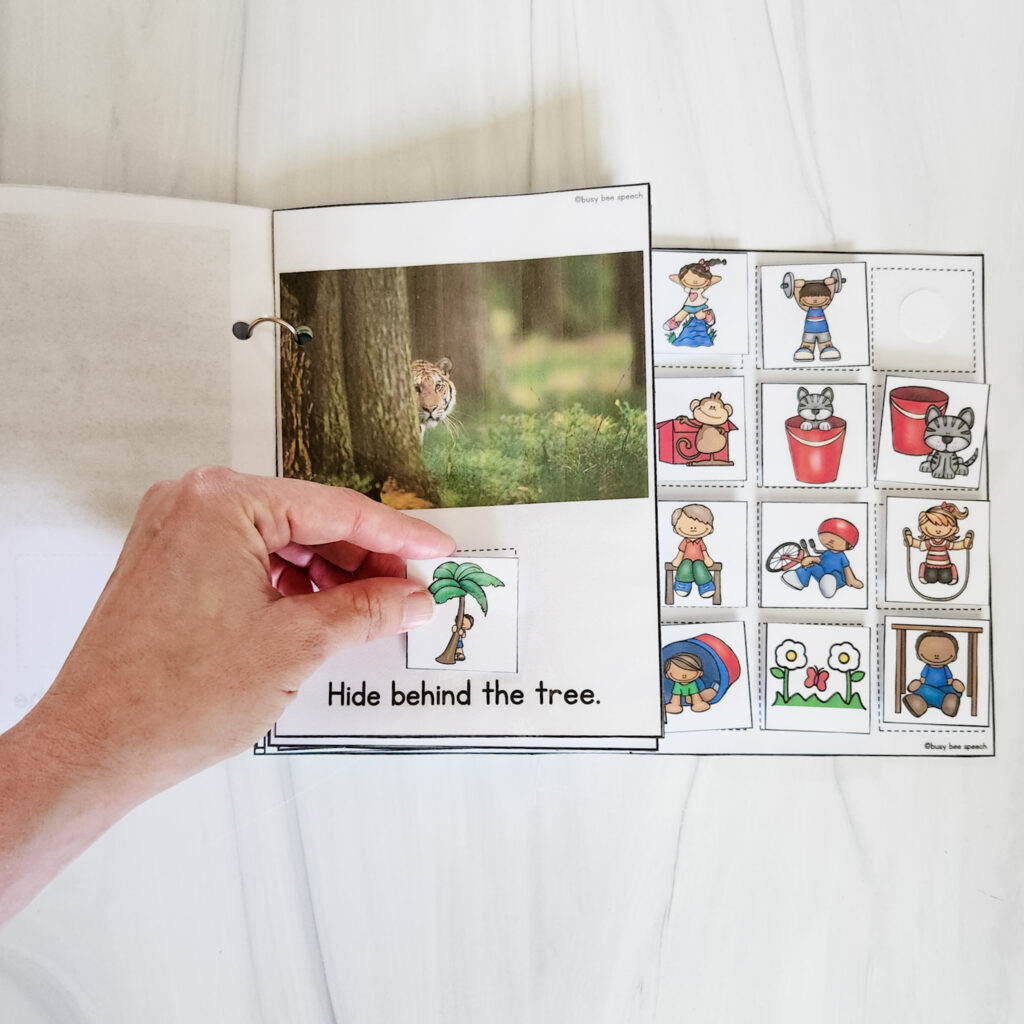 spatial concepts mini unit booklet